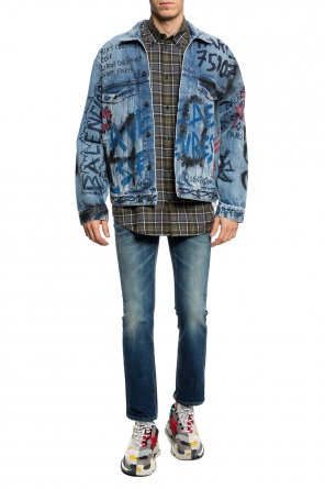 Printed denim jacket, zdjęcie 2 Printed denim jacket od Balenciaga